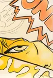 John "Crash" Matos, Untitled, circa 1992, Watercolor and Ink on Paper