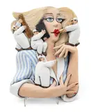 Stephen Hansen, High Maintenance, circa 2003, Papier Mache Sculpture