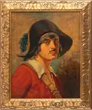 Stephan Chizmarik, The Love Pirate, Oil on Canvas