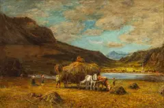 Haying Time by Arthur Cotter, Oil on Canvas, offered Sep 2026