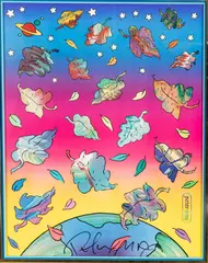 Peter Max, Save the Earth, 1992, Offset Lithographic Poster