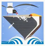 Charley Harper, Pelican Pantry, Serigraph on Paper