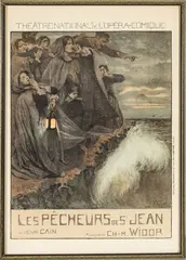 Fernand Louis Gottlob, Les Pecheurs De St. Jean, 1906, Lithographic Poster on Paper