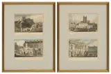 Thomas Hosmer Shepherd, Engraved by AB Allen, Hand Colored Engravings, on Paper