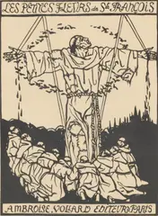 Ã‰mile Bernard, The Little Flowers of St. Francis, 1928, Woodcut on Paper