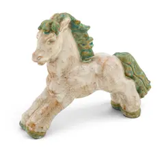 Helen E. Brett Babbington, Horse, 1930, Glazed Earthenware Sculpture