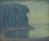 Ernest Harrison Barnes, Evening, circa 1930-40, Oil on Canvas