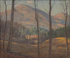 Ernest Harrison Barnes, Golden Afternoon, Oil on Canvas, Ca. 1920s