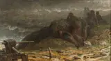 Robert Hopkin, A Bountiful Catch, Oil on Canvas