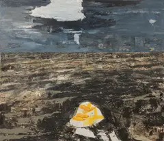 Untitled by Kevin Meisel, Oil on Canvas, Abstract Landscape, Ca. 1980s, offered Jul 2026