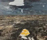 Kevin Meisel, Untitled, Oil on Canvas, Abstract Landscape, Ca. 1980s