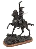 Frederic Remington, Untitled, Bronze Sculpture "Scalp"