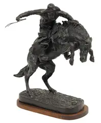 Frederic Remington, Untitled, 1960, Bronze Sculpture "Bronco Buster"