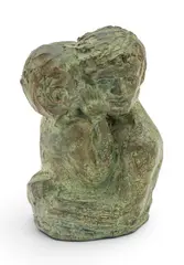 Victor Salmones, Untitled, Bronze Sculpture