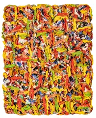 Jill Castlelove, Cleopatra, 1994, Heavy Impasto Oil on Canvas
