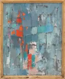 Robert Jay Wolff, Untitled, 1952, Oil on Artist Board