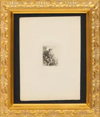 Heliogravure by Rembrandt Harmensz van Rijn, circa 1880, on Paper, sold Jul 2026