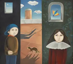 Leticia Tarrago, Paseo Del Encuentro, 2001, Oil on Canvas
