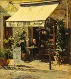 Leonard Wren, Provence Patisserie, Giclee on Canvas
