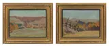 Roy Austin, Landscape, 1935, Oil on Panel
