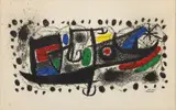 Star Scene by Joan Miró, Lithograph in Colors, sold Jul 2026