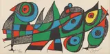 Esultor Japan by Joan Miró, Lithograph in Colors, sold Jul 2026