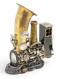 Sonny Dalton, Steam Punk Style Found Object, Sculpture of a Train