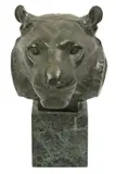 Charles Delhommeau, Panther, circa 1920-30, Bronze Sculpture