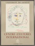 Pablo Picasso, Centre Cultural International, Offset Lithographic Poster