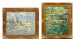Claude Monet, Limited Edition Giclées, on Canvas