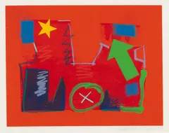 Daniel Gelakoska, Silk Screen, 1993, on Paper