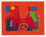 Daniel Gelakoska, Silk Screen, 1993, on Paper