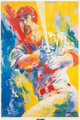 LeRoy Neiman, Mark McGwire, circa 1998, Offset Lithograph on Paper