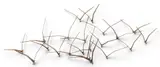 Curtis Jeré, Flock of Seagulls in Flight, 1987, Brass Sculpture