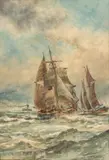 Robert Hopkin, On the Clyde Off the Isle of Arran