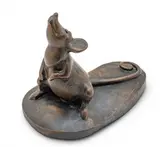 Marshall Fredericks, Lion and Mouse, Mouse, circa 1960, Bronze Sculpture