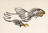 Alexander Calder, L'Aigle (The Eagle), from Flying Colors, 1975, Lithograph in Colors on Wove Paper