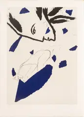 Mimmo Paladino, Sarajevo 1984 Winter Olympics, 1983, Lithograph in Colors on Wove Paper