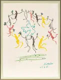Pablo Picasso, La Ronde De La Jeunesse, 1961, Lithograph on Wove Paper