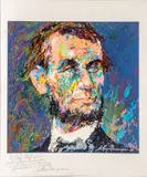 LeRoy Neiman, Abraham Lincoln, 1969, Screen Print & Serigraph