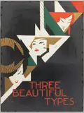 Alfonso Iannelli, Three Beautiful Types, circa 1968, Lithographic Poster