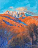 Charles Schridde, San Jacinto, Oil on Canvas