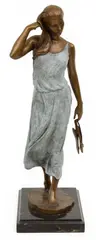 Anthony Frudakis, Beachcomber, 2006, Bronze Sculpture