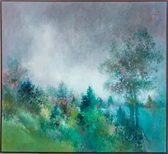 Richard Kozlow, Untitled, Acrylic on Canvas H 66 W 78 Forest Lake