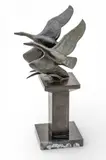 Marshall Fredericks, Flying Wild Geese, Bronze Sculpture