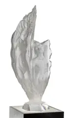 Michael Wilkinson, Study of Prometheus, 1994, Clear Acrylic Resin