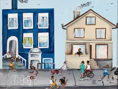 Annie Lee, Hopscotch, 2003, Oil on Canvas