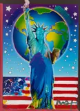 Peter Max, Peace on Earth II, Mixed Media on Paper