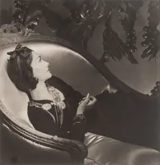 Horst P. Horst, Coco Chanel, Paris 1937, Platinum Palladium Print on Agfa Paper, Ca. Later Printing (1980)