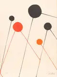 Alexander Calder, Balloons, 1968, Lithograph in Colors on Wove Paper